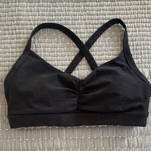 Black Women's Cross-Back Bralette